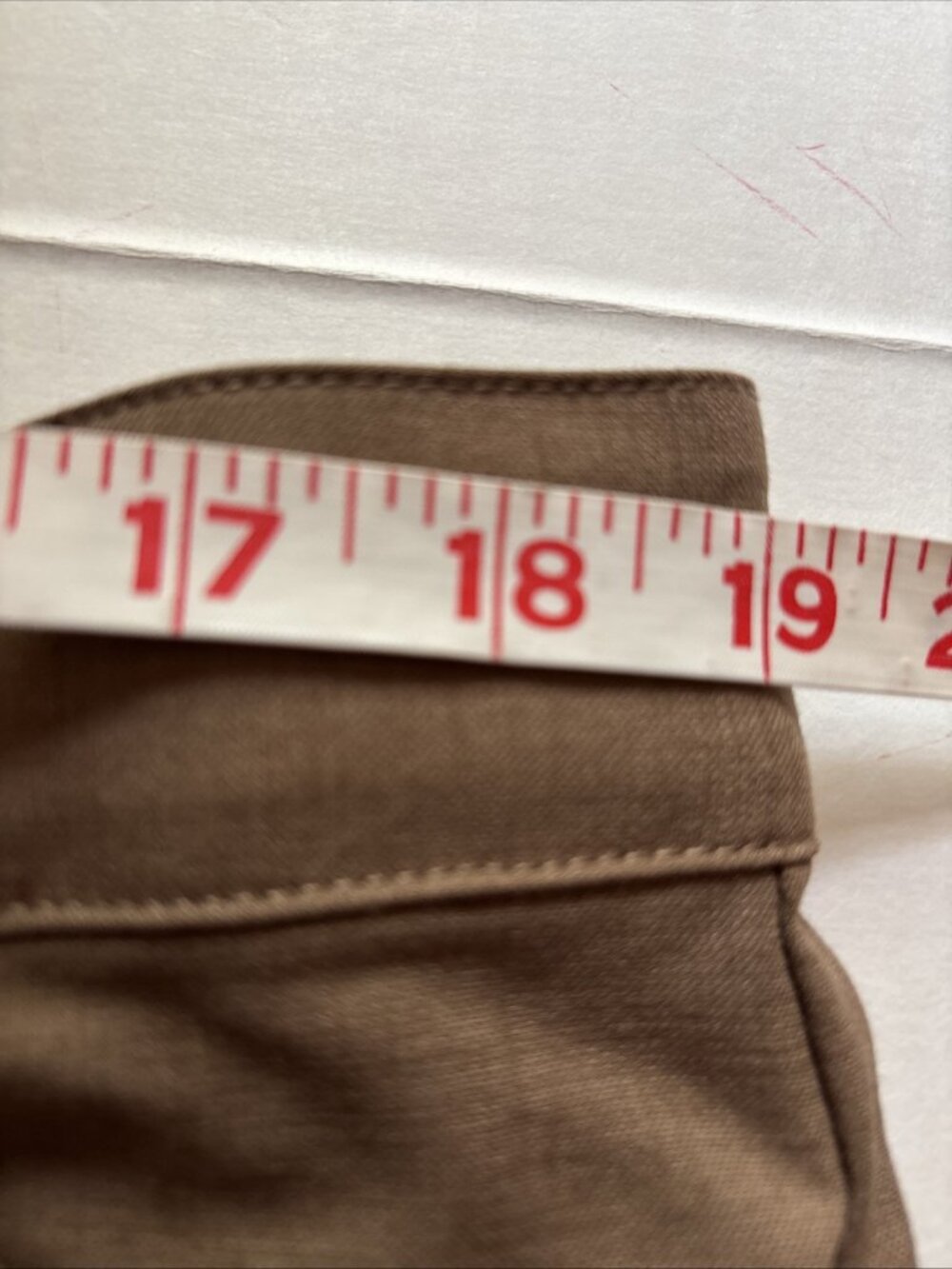 Democracy Brown Thin Dress Pants Size 16 NWT Curve Equality - Picture 4 of 6